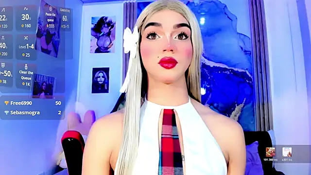 blonde queen- online show from May 16, 9:25 pm