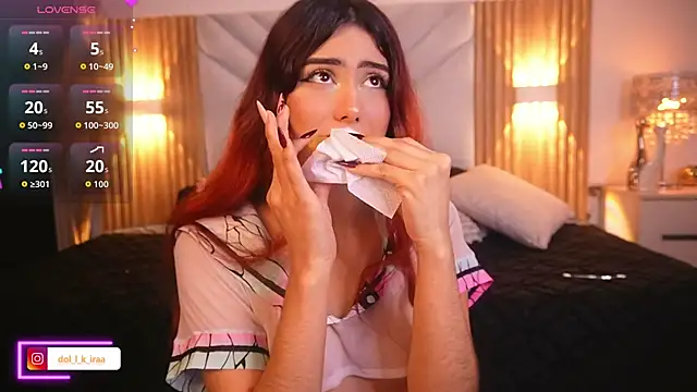 Doll kira  online show from May 5, 3:15 pm