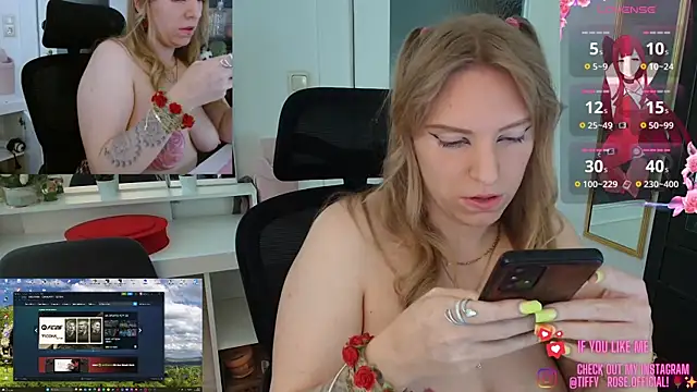 Tiffy Rosee online show from April 14, 7:08 am