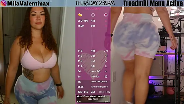 MilaValentina online show from June 18, 6:35 pm