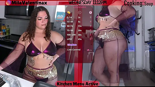 MilaValentina online show from October 23, 3:12 am