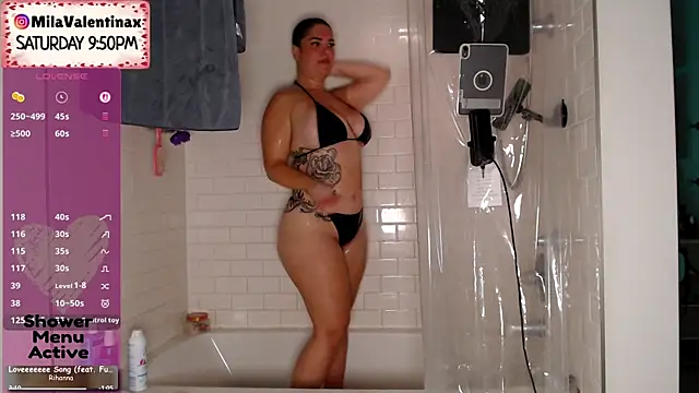MilaValentina online show from July 12, 1:50 am