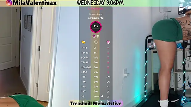 Snapshot of MilaValentina chatting on September 11, 1:06 am MilaValentina online show from September 11, 1:06 am