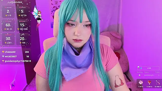 Snapshot of KuroChan420 chatting on October 16, 2:47 am KuroChan420 online show from October 16, 2:47 am