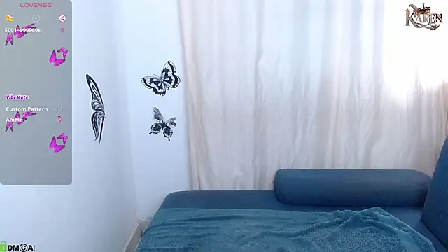 karen sofia  online show from October 4, 9:08 pm