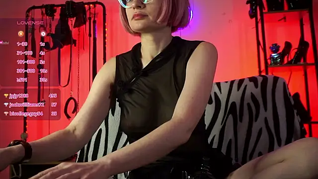 CyberXGoddess online show from February 3, 6:40 am