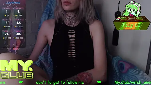 Witch Emma online show from July 29, 7:41 am