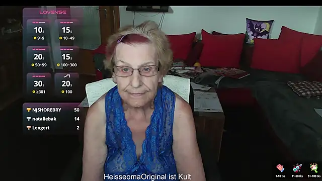 HeisseomaOriginal online show from July 20, 10:39 am