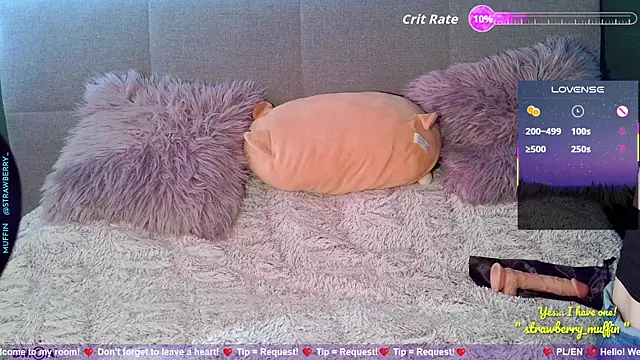 strawberry muffin online show from June 25, 4:08 pm
