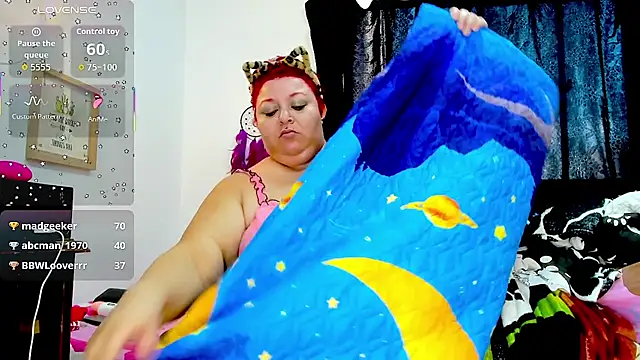MANDY GIRL BBW online show from June 28, 2:45 pm