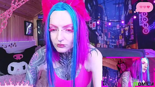 NekoCyber online show from June 25, 5:12 am