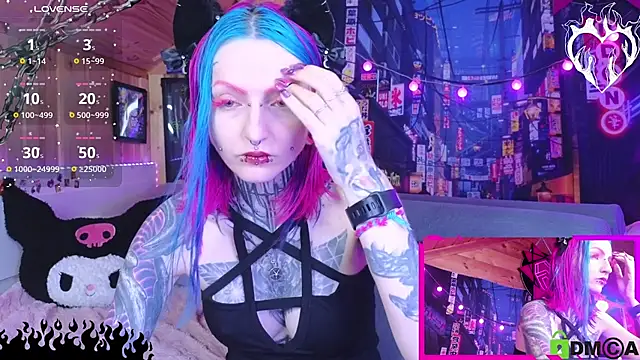 NekoCyber online show from July 25, 5:14 am