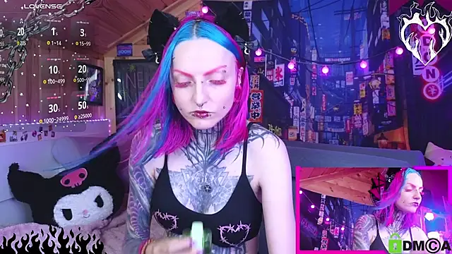 NekoCyber online show from July 19, 5:20 am