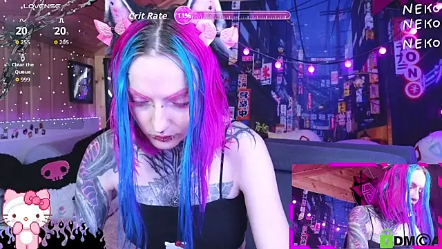 NekoCyber online show from June 14, 5:19 am