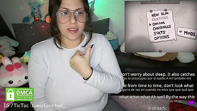 TuWaifuVirtual1 online show from July 7, 2:36 am