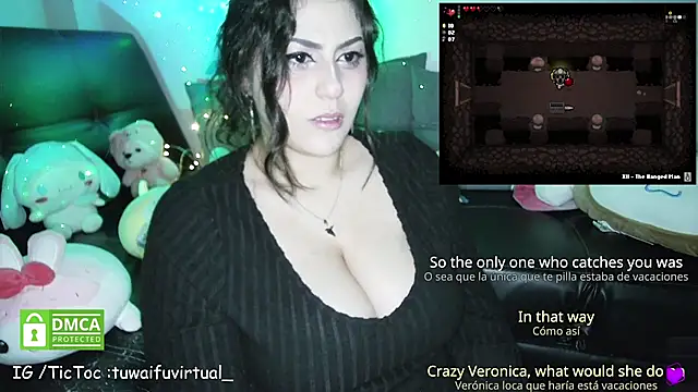TuWaifuVirtual1 online show from July 3, 3:23 am