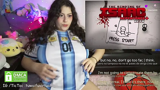 TuWaifuVirtual1 online show from July 12, 2:34 am