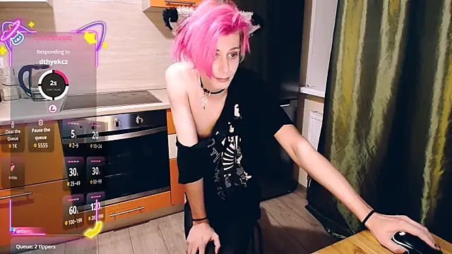 Littlepinkcat online show from July 30, 12:22 am