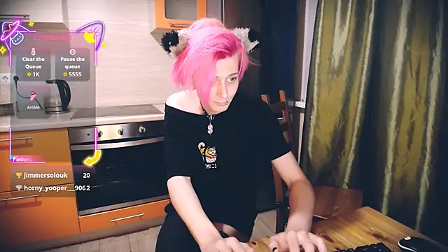 Littlepinkcat online show from July 31, 1:06 am