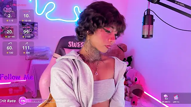 Snapshot of AshantiiSweet chatting on September 26, 12:30 am AshantiiSweet online show from September 26, 12:30 am