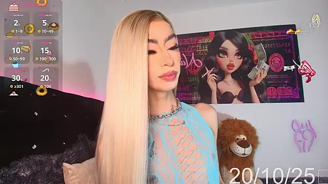 NahiaFox online show from October 20, 1:25 pm