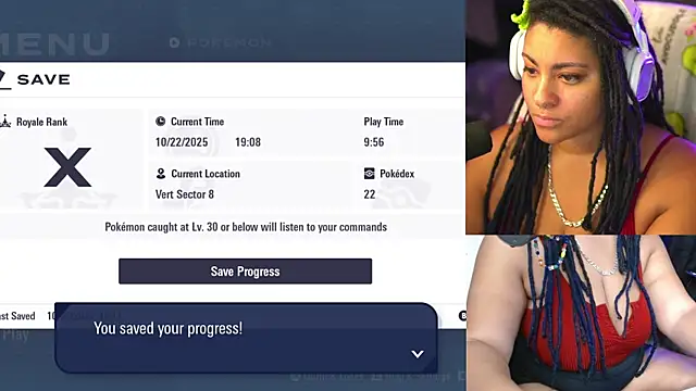 PrincessRisq online show from October 22, 11:32 pm