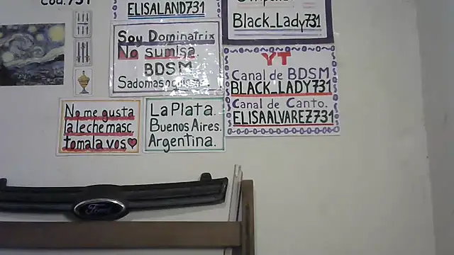 black lady731 online show from April 25, 8:06 pm